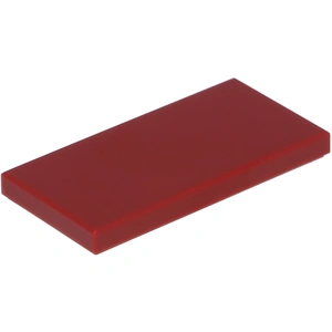 LEGO® 2x4 Carreau rouge foncé (Dark Red) 1 pièce