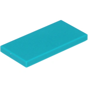 LEGO® 2x4 Carreau Turquoise foncé (Dark Turquoise) 10 pièces