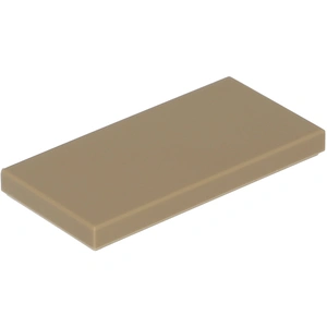 LEGO® 2x4 Carreau Beige Foncé (Dark Tan) 100 pièces pas cher