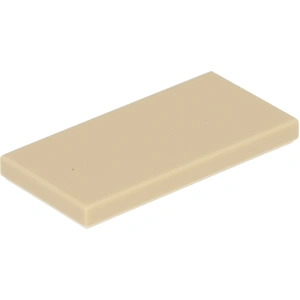 LEGO® 2x4 Carreau Beige (Tan) 250 pièces pas cher