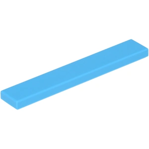 LEGO® 1x6 Carreau Moyen Bleu Azur (Medium Azure) 250 pièces