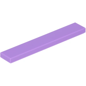 LEGO® 1x6 Carreau Moyen Lavande (Medium Lavender) 25 pièces pas cher