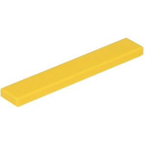 LEGO® 1x6 carreau jaune (Yellow) 25 pièces pas cher