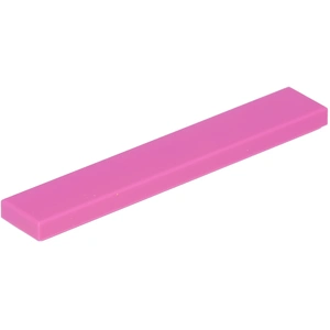 LEGO® 1x6 carreau rose foncé (Dark Pink) 50 pièces pas cher