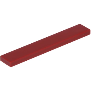 LEGO® 1x6 carreau rouge foncé (Dark Red) 25 pièces pas cher
