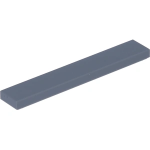 LEGO® 1x6 carreau gris foncé (Dark Bluish Gray) 50 pièces pas cher