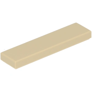 LEGO® 1x4 Carreau Beige (Tan) 100 pièces pas cher