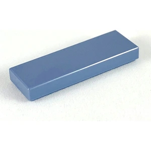 LEGO® 1x3 Carreau bleu sable (Sand Blue) 25 pièces