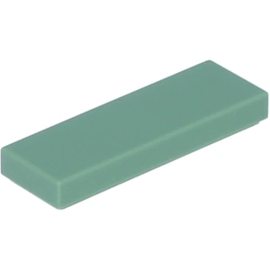 LEGO® 1x3 Carreau vert sable (Sand Green) 100 pièces pas cher