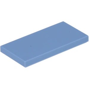LEGO® Carreau 2x4 Bleu sable (Sand Blue) 25 pièces pas cher