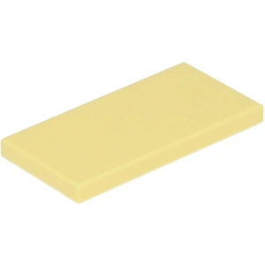 LEGO® 2x4 carreaux jaune clair (Bright Light Yellow) 25 pièces pas cher