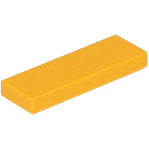 LEGO® 1x3 carreau orange clair (Bright Light Orange) 250 pièces pas cher
