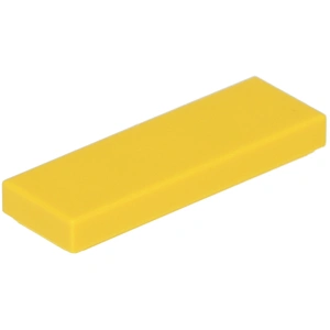 LEGO® 1x3 carreau jaune (Yellow) 50 pièces