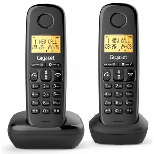 Comparateur de prix : Téléphone sans fil GIGASET BASIC100DUONOIR
