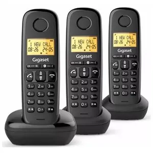 Téléphone sans fil GIGASET BASIC100TRIONOIR pas cher