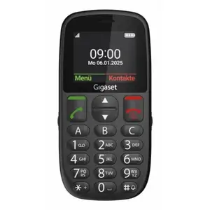 Comparateur de prix : Téléphone Gigaset GL395 Noir 800 mAh 0,3 MP écran 2,2" SIM Unique