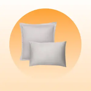 Emma Drap housse 100% Satin de Coton 160x200 - Lilas pas cher