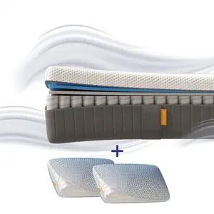 Emma Pack Matelas et Oreillers Nuage Elite 180x200 pas cher