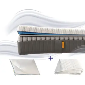 Pack Matelas et Oreiller Nuage et Couette 90x190 pas cher