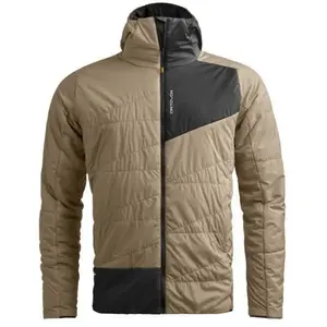 Doudoune ORTOVOX SWISSWOOL PIZ DUAN JACKET M (grey sand) homme pas cher