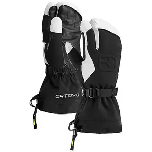 Ortovox - Merino Freeride 3 Finger - Gants ski homme Black Raven - S pas cher