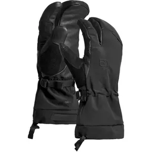 Ortovox - Merino Freeride 3 Finger - Gants ski homme Black Raven - M pas cher