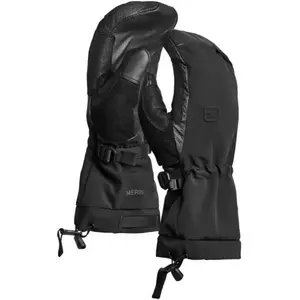 Moufles de ski ORTOVOX MERINO FREERIDE MITTEN M (black raven) Homme pas cher