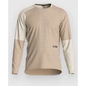 Ortovox - Sequence Trail Jersey LS - Maillot VTT homme Dark Linen - L pas cher