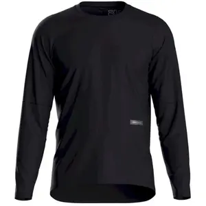 Ortovox - Sequence Trail Jersey LS - Maillot VTT homme Black Raven - S pas cher