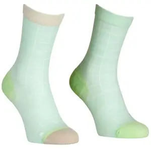 Ortovox - MTB Mid Light Socks - Chaussettes en laine mérinos femme Gre... pas cher