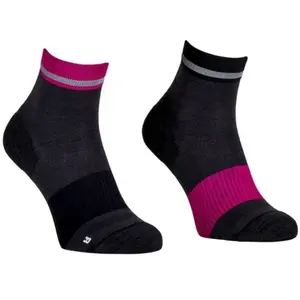 Ortovox - MTB Quarter Socks - Chaussettes vélo femme Black Raven - 39 ... pas cher