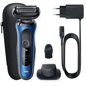 Comparateur de prix : Braun - rasoir électrique rechargeable wet & dry - 6-61-b1200s TU