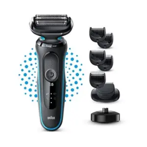 Braun Series 5 51-M4500cs Rasoir Électrique Avec Tondeuse À Barbe, Base De Recharge, Menthe pas cher