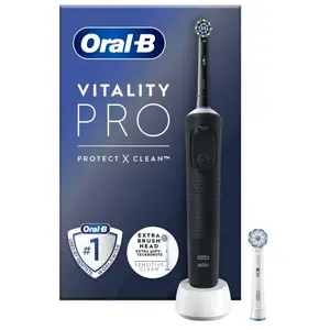 Oral-B Vitality Pro Adulte Brosse à dents rotative oscillante Noir