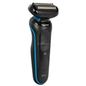 Comparateur de prix : Braun 51-B1000s Rasoir à grille Noir, Bleu