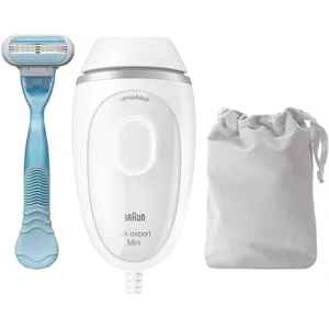 Comparateur de prix : Appareil à lumière pulsée Braun SilkExpert Mini PL1124 Blanc