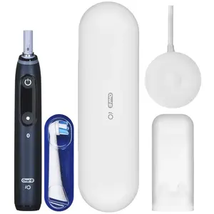 Oral-B Oral B iO7 brosse à dents électrique avec étui Sapphire Blue pas cher