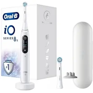 Oral-B iO8s Blanc Alabastre - Pile - Brosse à dents - Blanc - Oral-BVendu parrue-du-commerce