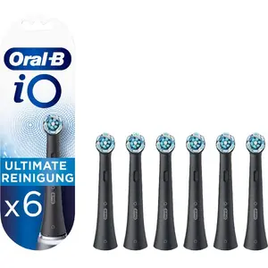 Comparateur de prix : Oral-b 418184 - oral-b io lot de 6 brossettes noir