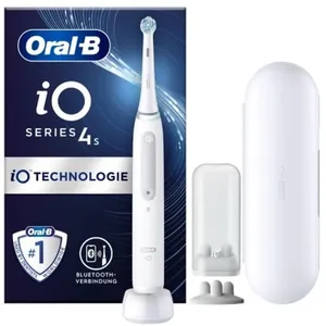 Comparateur de prix : Oral-B iO 4S Adulte Brosse à dents vibrante Blanc