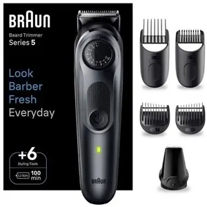 Braun Tondeuse à barbe - Series 5 - Gris & noir - Visage - HommeVendu parrue-du-commerce
