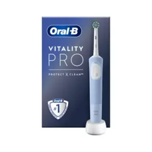Comparateur de prix : Oral-B Vitality Pro Brosse À Dents Électrique Blanche 1 Brossette