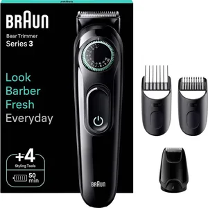 BRAUN TONDEUSE À BARBE SERIES 3 BT3421, TONDEUSE À BARBE ÉLECTRIQUE PO pas cher