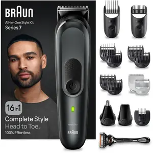 Comparateur de prix : Braun MGK7470 Noir Lithium-Ion (Li-Ion)