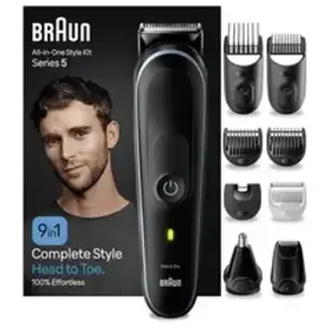 Braun MGK5411 Noir, Bleu Lithium pas cher