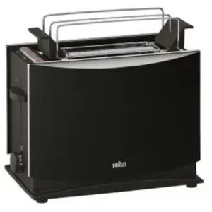 Braun Multiquick 3 HT 450 - Grille-pain - 2 tranche - 2 Emplacements - noir pas cher