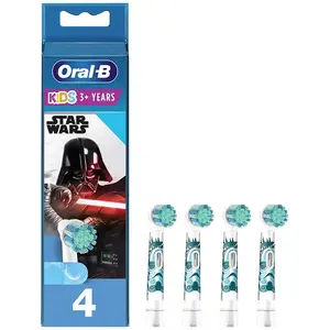 Comparateur de prix : Oral-B Lot de 4 têtes de rechange pour brosse à dents Kids Star Wars