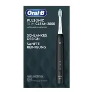 Comparateur de prix : Brosse à dents électrique sonique Oral-B Pulsonic Slim Clean 2000 - Noir