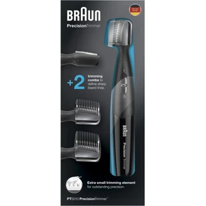 Comparateur de prix : Braun - tondeuse de précision pt5010 - rechargeable - autonomie 120 min - noir