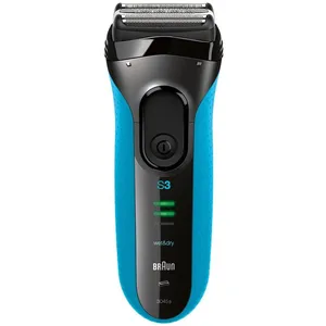 Comparateur de prix : Braun Series 3 ProSkin 3045s Rasoir à grille Tondeuse Noir, Bleu